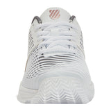 K-Swiss Express Light 3 HB Tennis Shoes (Ladies) - White/Black/Steel Grey/Rose Gold