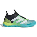 adidas adizero Ubersonic 4 Tennis shoes (ladies) Clay - Core Black/Cloud White/Pulse Lime