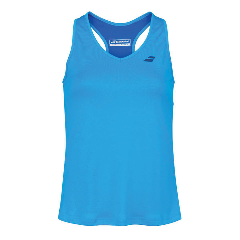 Babolat Play Tank Top Girls Blue Aster stringsports