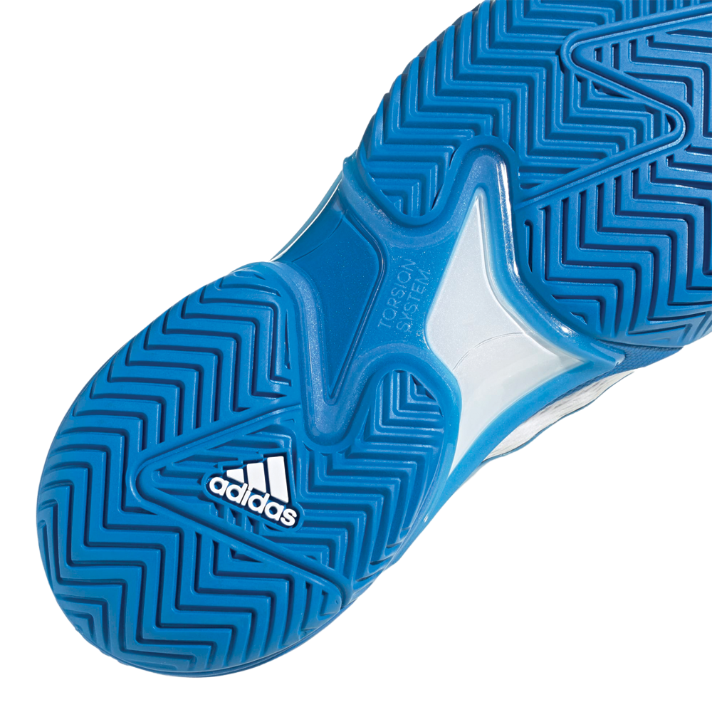 adidas Barricade Shoe Tennis Shoes (Mens) - Blue Rush/Cloud White