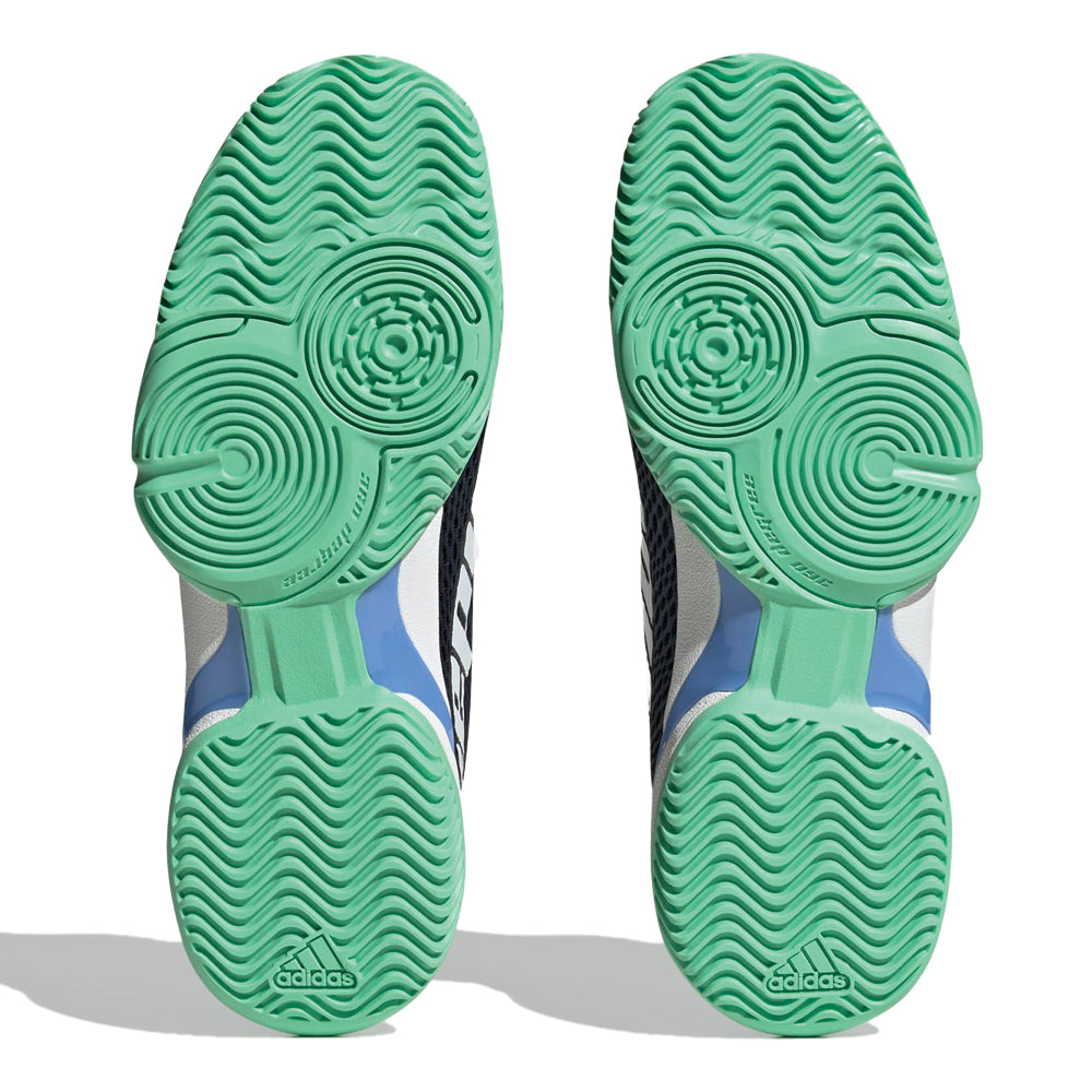 adidas Barricade Tennis Shoes (Junior) - Legend Ink/Cloud White/Blue Fusion