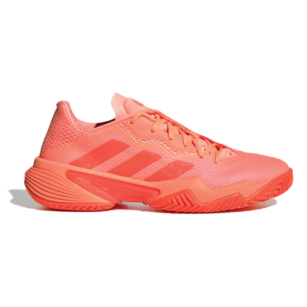 adidas Barricade Tennis Shoes Ladies Beam Orange Solar Orange Impa stringsports