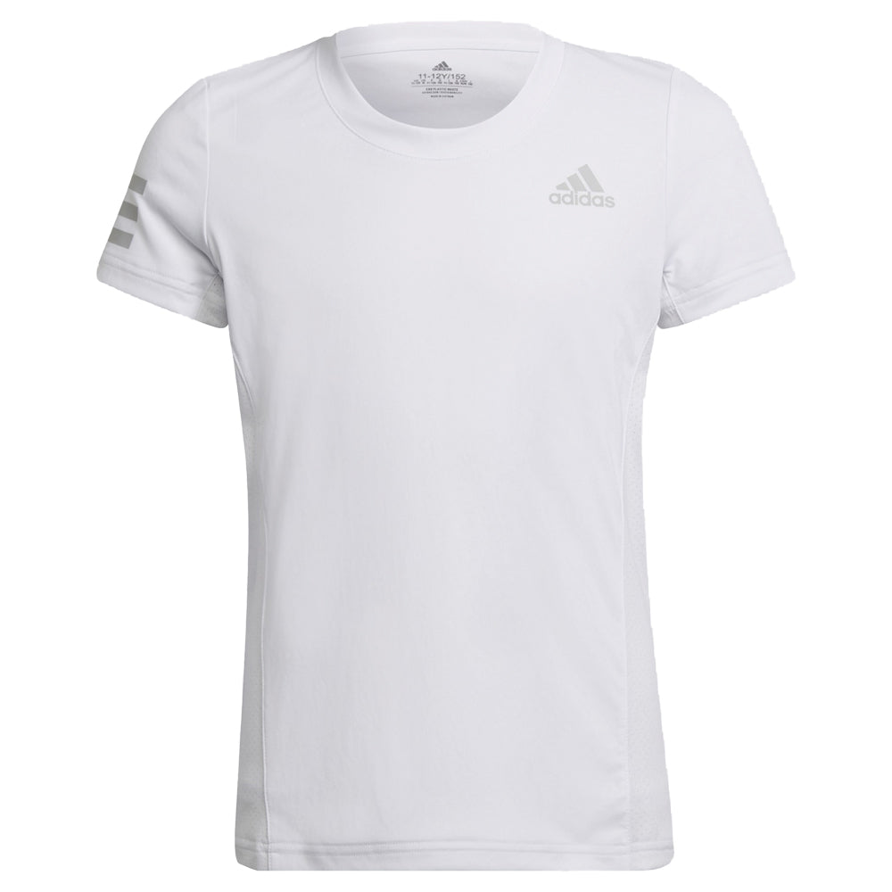 girls white tee
