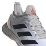 adidas Adizero Ubersonic 4 Tennis Shoes (Ladies) - Grey Two/Core Black/Cloud White