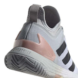 adidas Adizero Ubersonic 4 Tennis Shoes (Ladies) - Grey Two/Core Black/Cloud White