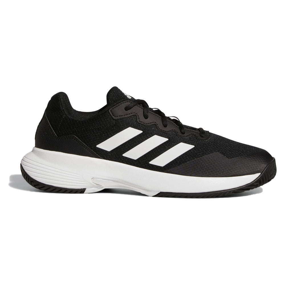 adidas Game Court 2.0 Tennis Shoes (Mens) - Black