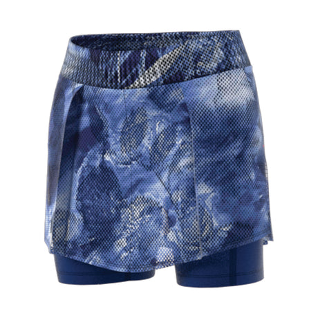 Adidas Melbourne Tennis Skirt (Ladies) - Lucid Blue