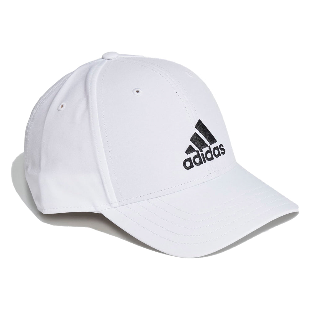 adidas Lightweight Embroidered Baseball Cap - White