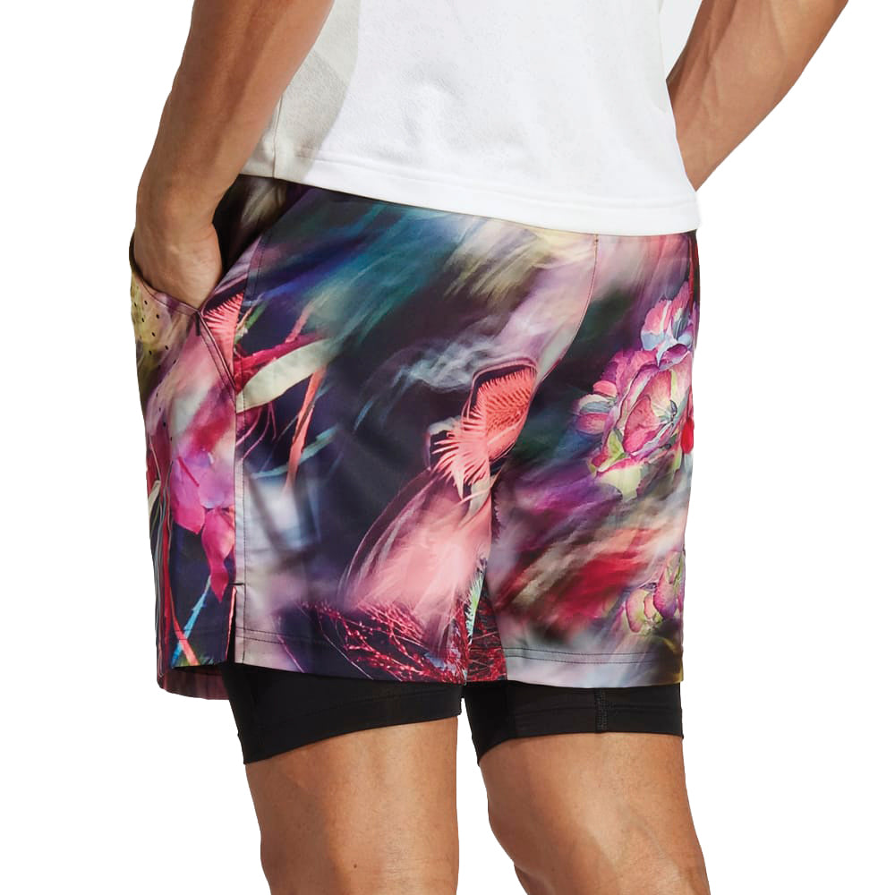 Adidas multicolour shorts online