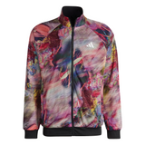 Adidas Melbourne Tennis Stretch Woven Tennis Jacket (Mens) - Black/Multicolor