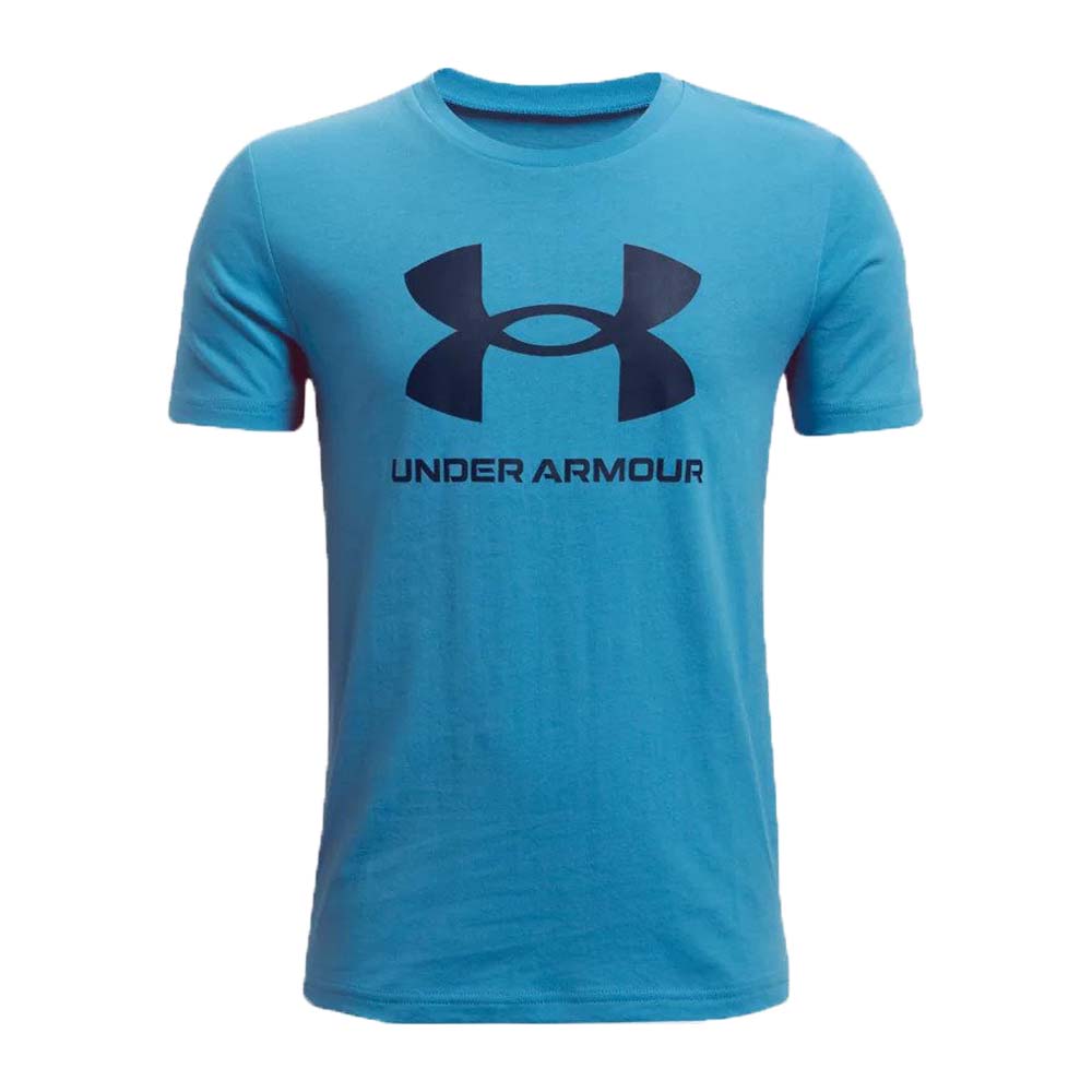 Under Armour Sportstyle Logo SS (Boys) - Radar Blue