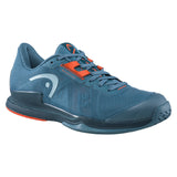 HEAD Sprint Pro 3.5 All Court Tennis Shoes (Mens) - Blue/Orange