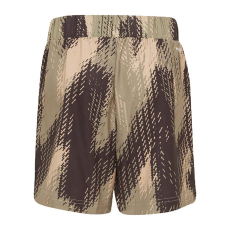 adidas Printed Shorts (Boys) - Beige Tone/Black/Focus Olive