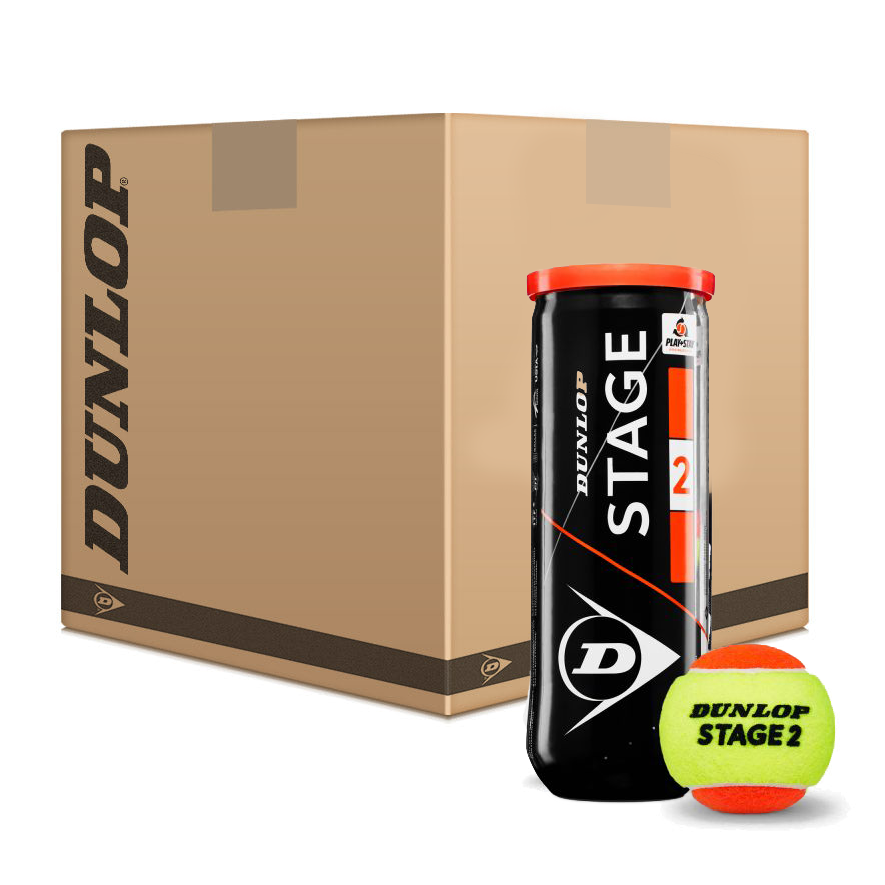 Dunlop Stage 2 Orange Tennis Balls (Dozen)