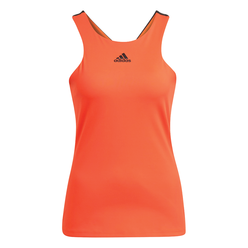 adidas Gameset Y-Tank (Ladies) - Impact Orange/Black