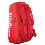 Wilson Super Tour 9 Racket Bag - Red