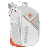 Wilson Roland Garros Super Tour Backpack 2022 - White