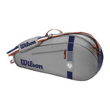 Wilson  Roland Garros Team 3 Racket Bag - Grey