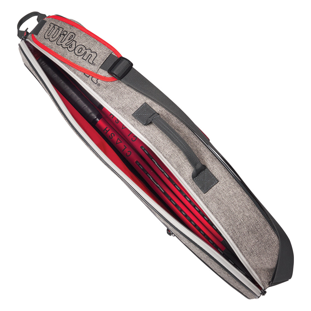 Wilson Team 3 Pack Racket Bag (Heather Grey)