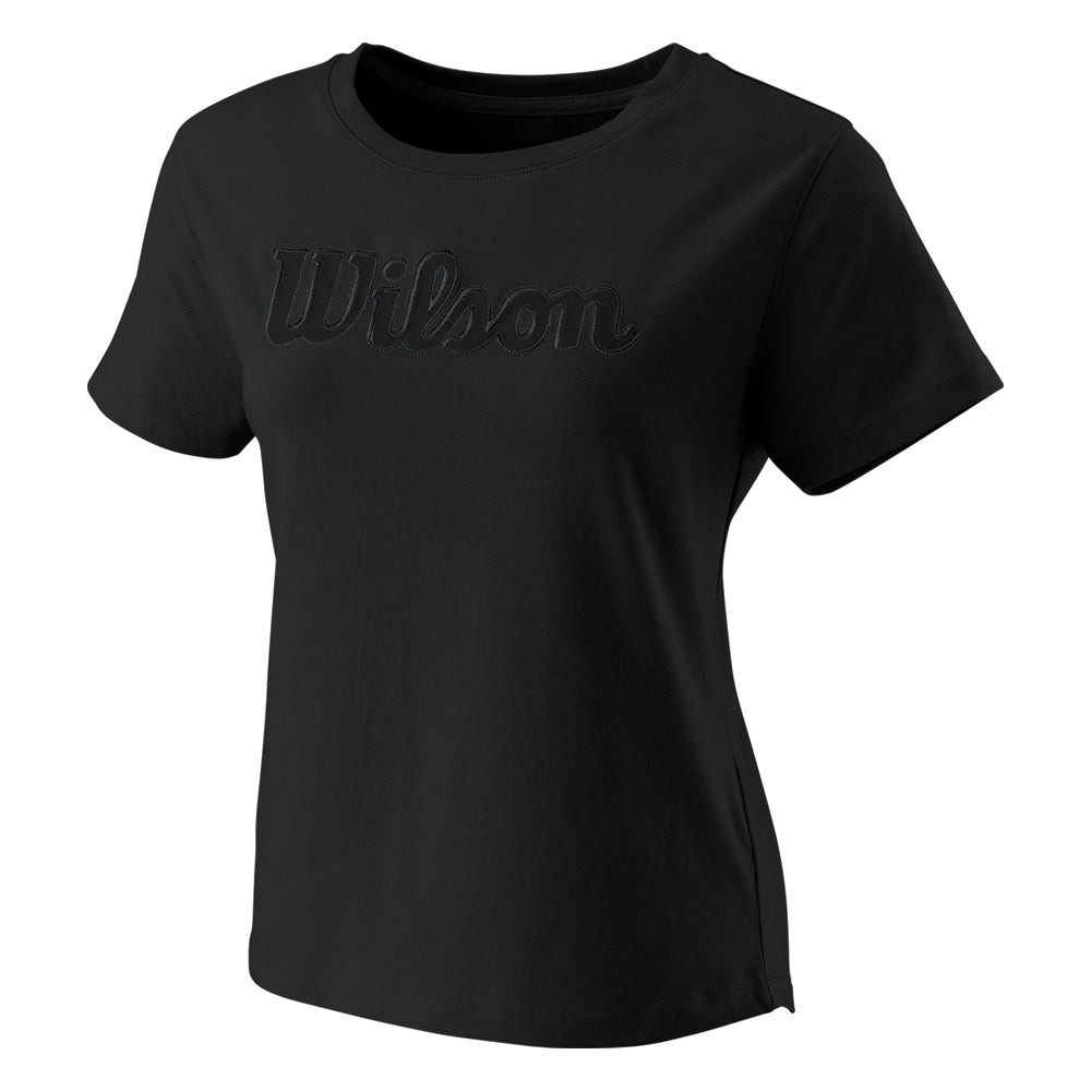 Wilson Script Eco Cotton Tee (Ladies) - Night
