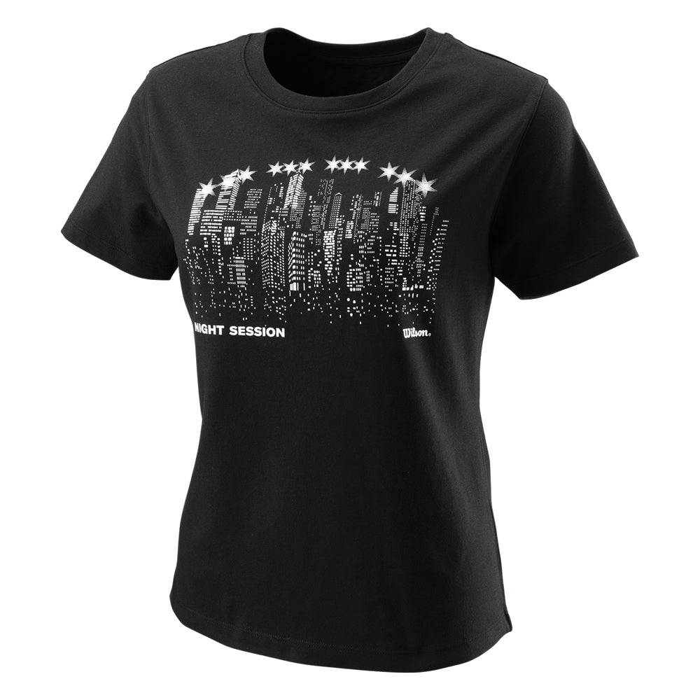 Wilson Night Skyline Tech Tee (Ladies) - Night