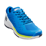 Wilson Pro Rush Ace Clay Tennis Shoes (Mens) - Lapis Blue/White/Yellow