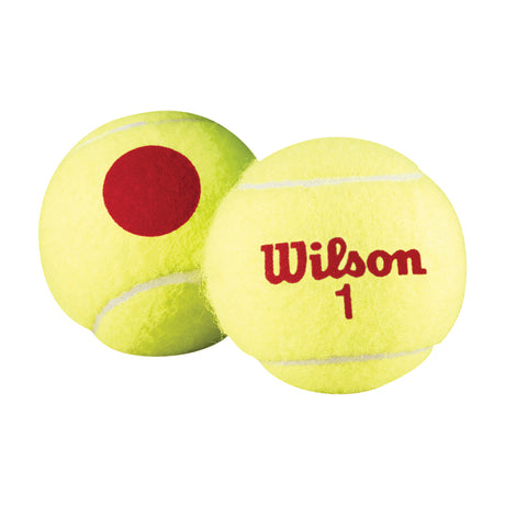 Wilson Starter Red Tennis Ball (Dozen) - 3 Ball Pack