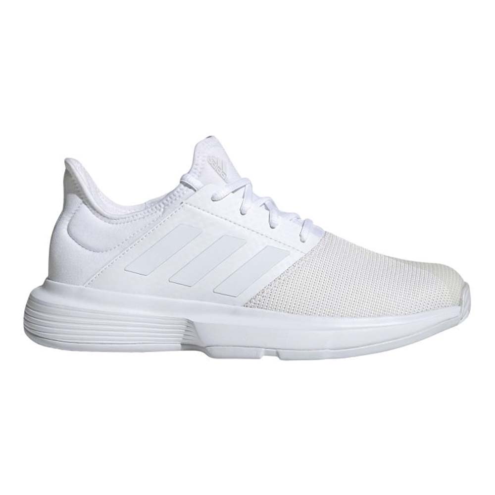 Adidas Game Court Tennis Shoes (Ladies) - White