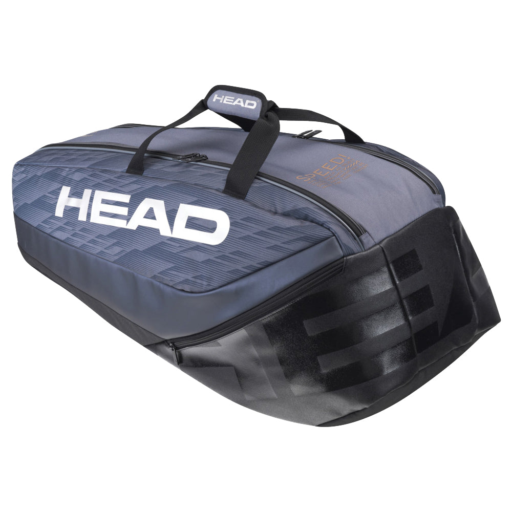 HEAD Djokovic 9R Combi Tennis Bag - Anthracite/Black
