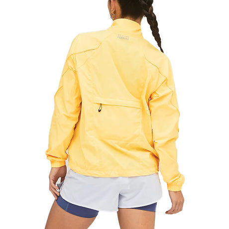 New Balance Impact Run Light Pack Jacket (Ladies) - Vibrant Apricot