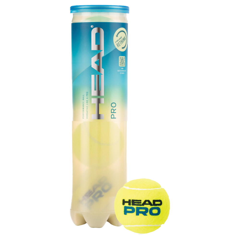 HEAD Pro - 4 Tennis Ball Tube