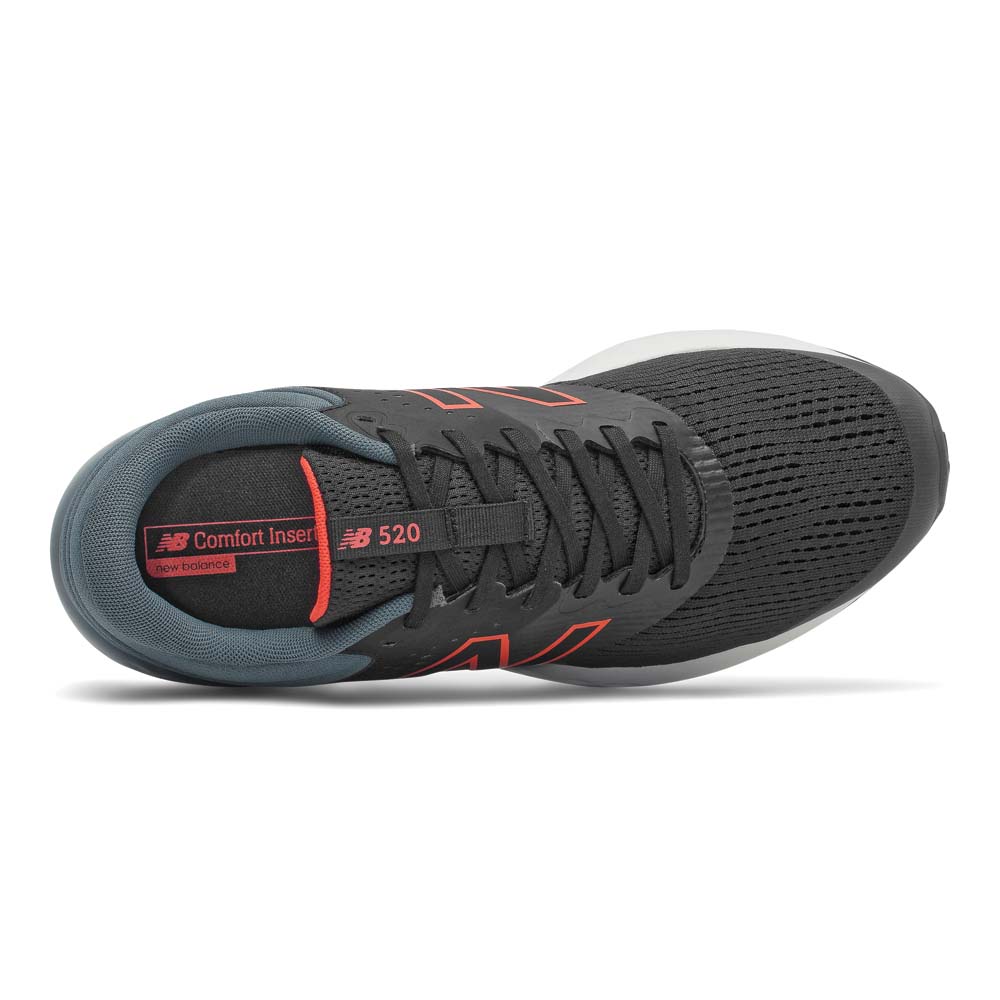New Balance 520v7 Running Shoes (Mens) - Black/Red