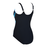 Swimming Costume Zoggs Adjustable Scoopback Women - Ocean Smoke