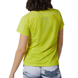 New Balance Impact Run Short Sleeve (Ladies)- Sulphur Yellow